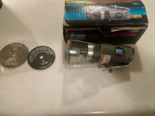 CRAFTSMAN U.S.A. HIGH SPEED AIR CUTTER TOOL   BOX  3 DISCS