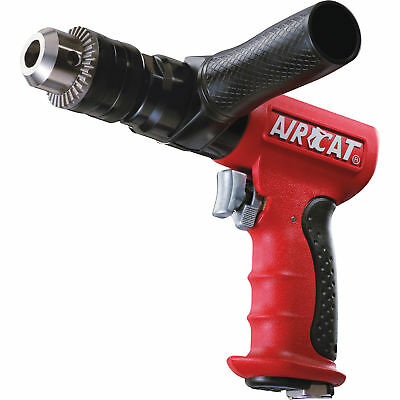 AirCat Reversible Composite Air Drill- 1/2in. Chuck, 400 RPM, 6 CFM, Model# 4450