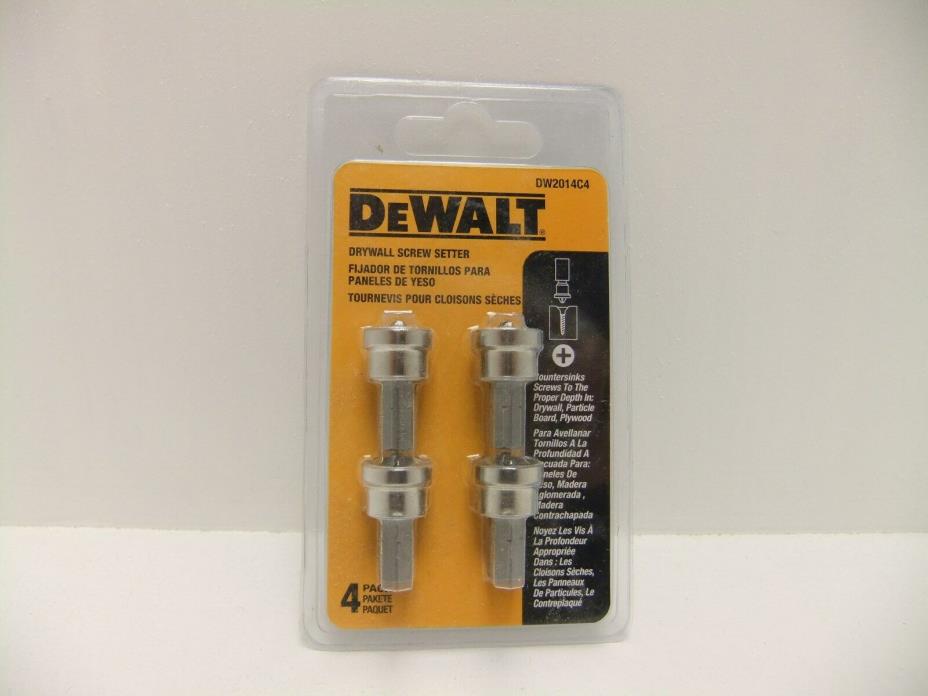 DeWalt DrywallScrew Setter - 4 Pack DW2014C4