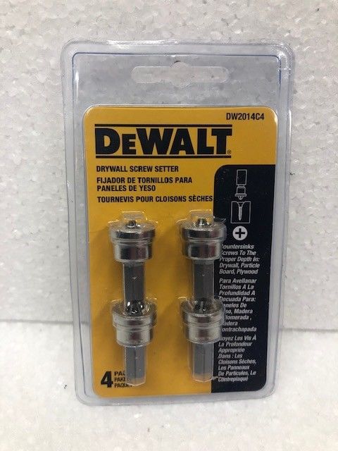 (4-Pack) DeWalt DW2014C4 Drywall Screw Setter