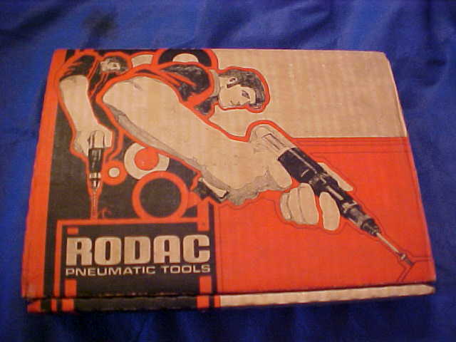 NEW RODAC 3/8-Inch Pnuematic Drill with key in box.