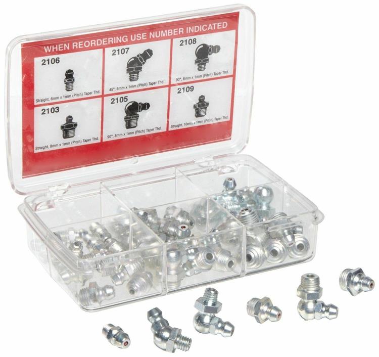 Alemite Metric Grease Fitting Assortment