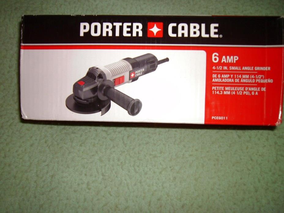 Porter-Cable 4.5 in. Small Grinder PCEG011 New