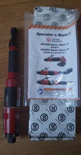 CHICAGO PNEUMATIC Air Die Grinder,Ext. Straight,18,000 rpm, CP3451-18SEC
