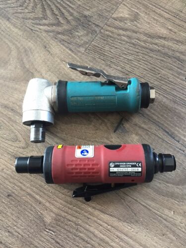Chicago-Pneumatic CP9105QB and Dynabrade Mini Air Die Grinders