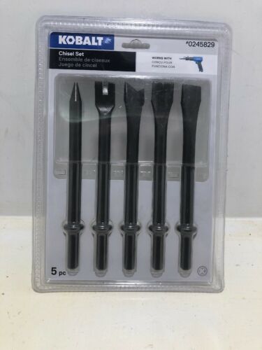 Kobalt Sgy-air75 5 Pc hammer chisel set