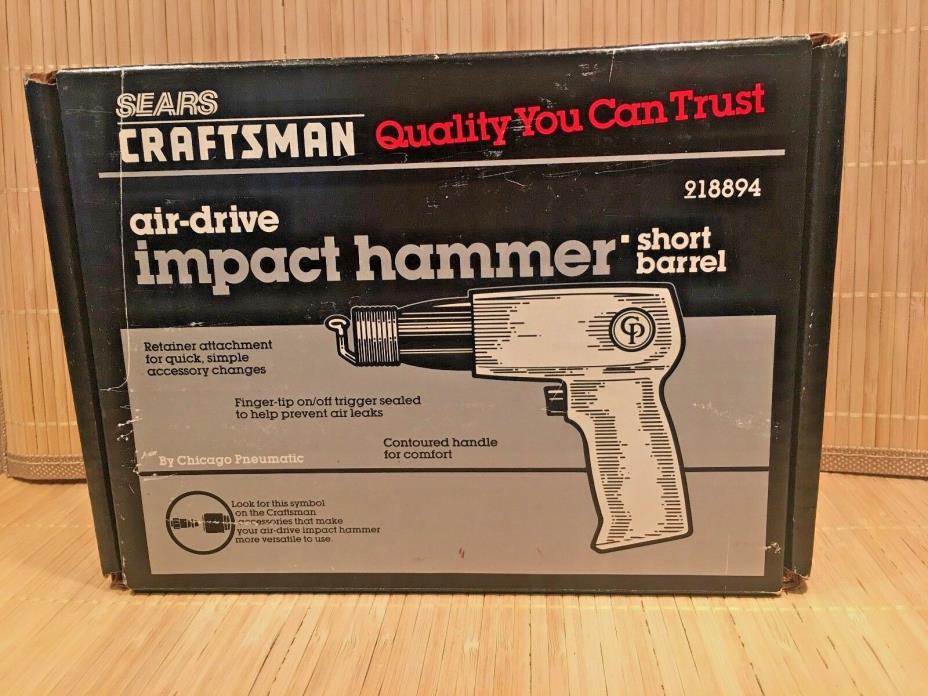 Air Drive Impact Hammer 1/2