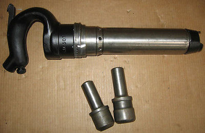 Pneumatic Riveting Hammer Air Riveter Keller Super SR60 + 10 DEL1553 Rivet Sets