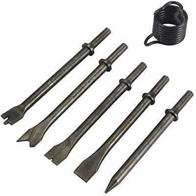 6 Pcs Heavy Duty Smoothing Pneumatic Air Hammer Chisel Bits Tools Kit (Style 3)