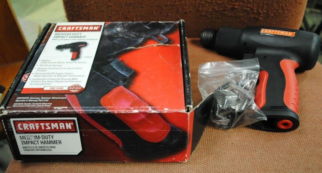 Craftsman Medium-Duty Impact Hammer Air Tool 919897 New open box