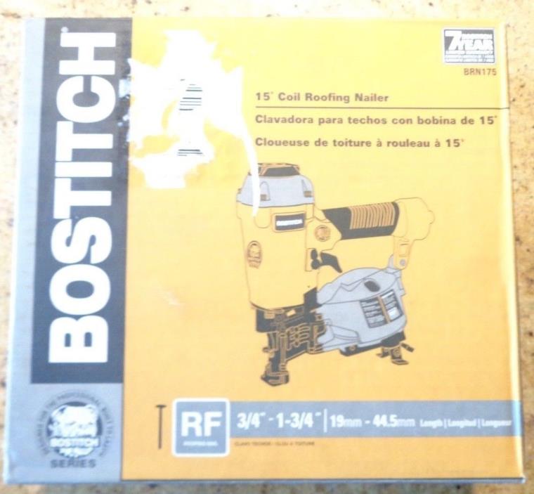 Bostitch BRN175 15 Degree Coil Roofing Nailer