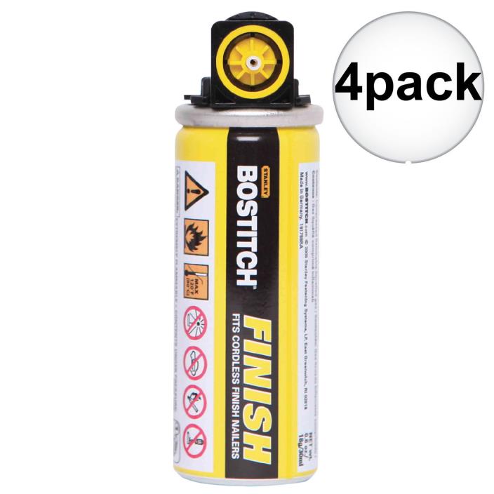 Bostitch 9B12062R 4pk Finish Fuel Cell New