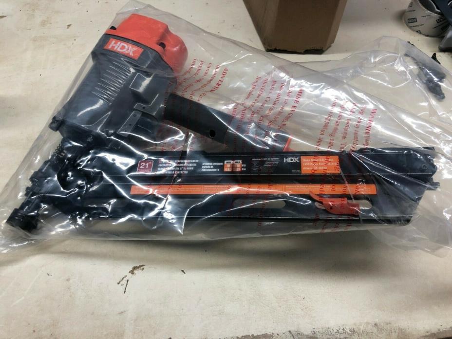HDX 21° Clipped Head Framing Nailer HDXFR2190