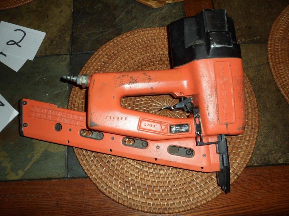 SPOTNAILS AIR PNEUMATIC FRAMING STRIP NAILER MNS5 USED WORKS GOOD