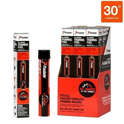 Paslode Framing Fuel Universal Spare for All Cordless Framers inc. 2 Twist Off