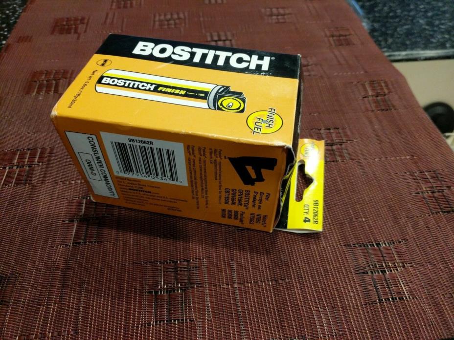 Bostitch/Paslode/Hitachi 9B12062R 4 Pack Finish Fuel Cells New