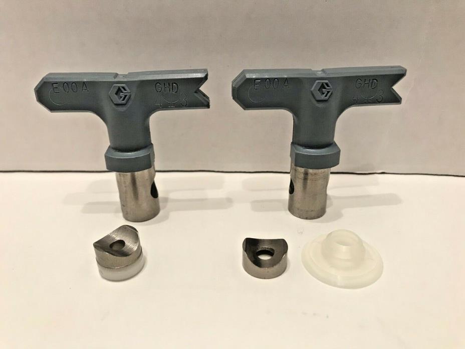 TWO ( 2 ) NEW GRACO GHD413 HEAVY DUTY SWITCH TIPS