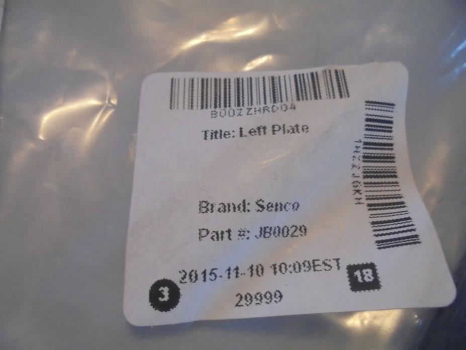 OEM Senco Left Plate  Part # JB0029