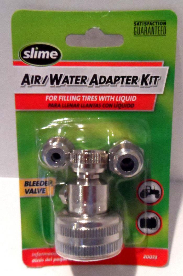 Slime 20073 Air & Water Adapter Kit New in Package