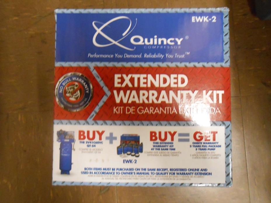 Quincy Maintenance Kit EWK-2 For 2V41C60VC 60-Gallon 2-Stage Air Compressors