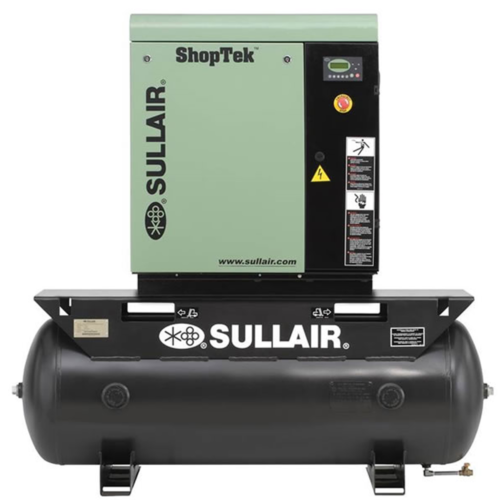 Sullair ShopTek ST709R 10-HP 80-Gallon Rotary Screw Air Compressor (208/230/4...