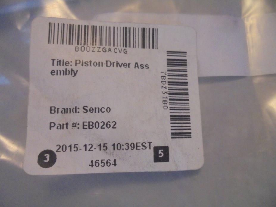 OEM Senco Piston Driver Assembly  Part # EB0262