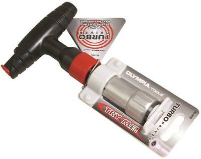 Olympia Tools 76-408 Adjusting Turbo Nut Driver 1/4 in Drive Carbon Steel Body