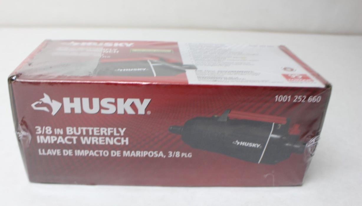 Husky 3/8 in. Butterfly Impact Wrench H4410 New Free Shipping