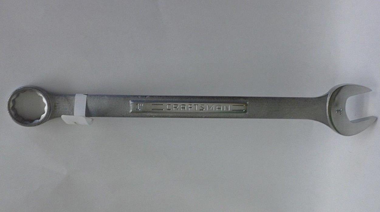 Craftsman 1 Inch Combination Wrench Open Closed End 12 Point Model 44705