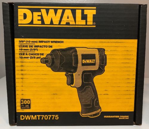 DeWalt DWMT70775 3/8in. Twin Hammer Mechanism Square Drive Air Impact Wrench New