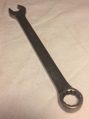 Armstrong 56-412 12mm 12 Point Satin Chrome Regular Combination Wrench