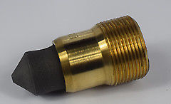 UAM-8x2 Angle nozzle, Tungsten, 2 x 45 degrees, 1/2
