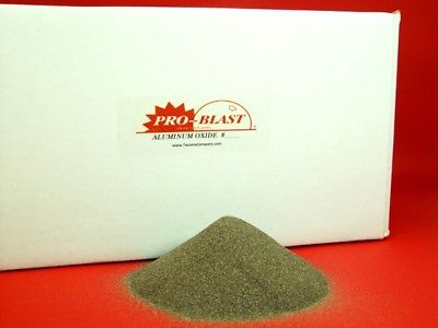ALUMINUM OXIDE #80 - Med. Fine Grit - 25 lbs - Sand Blast Cabinet BLASTING MEDIA