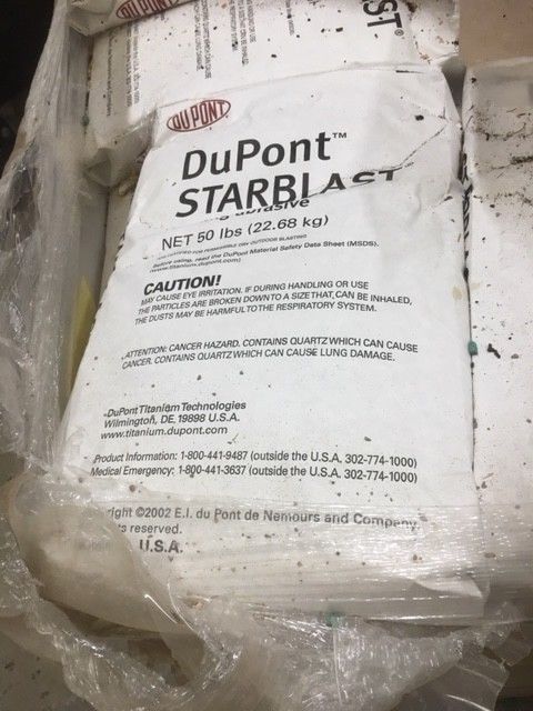 DuPont STARBLAST -  Sandblasting Material - 50 lbs Bags
