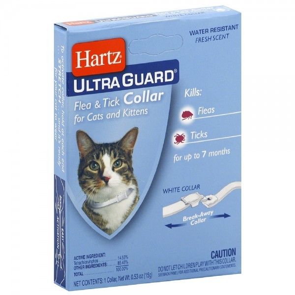 Hartz Flea - Tick Cat Collar, White 13