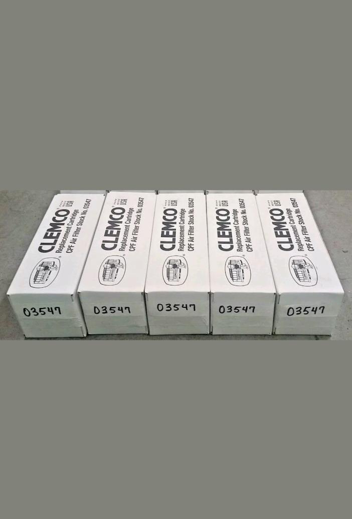 CPF 20/80 Filter Cartridges, CLEMCO # 03547 , QTY Of Five (5), FREE SHIPPING!!!!