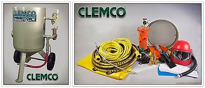 CLEMCO 00916 SANDBLASTING MACHINE, CLEMCO 6 CU. FT. MODEL 2452 (1 DAY SALE)