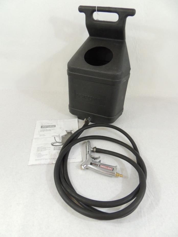 Craftsman 50 lb. Sandblaster Kit with 1/4 in. Ceramic Nozzle 875.167061