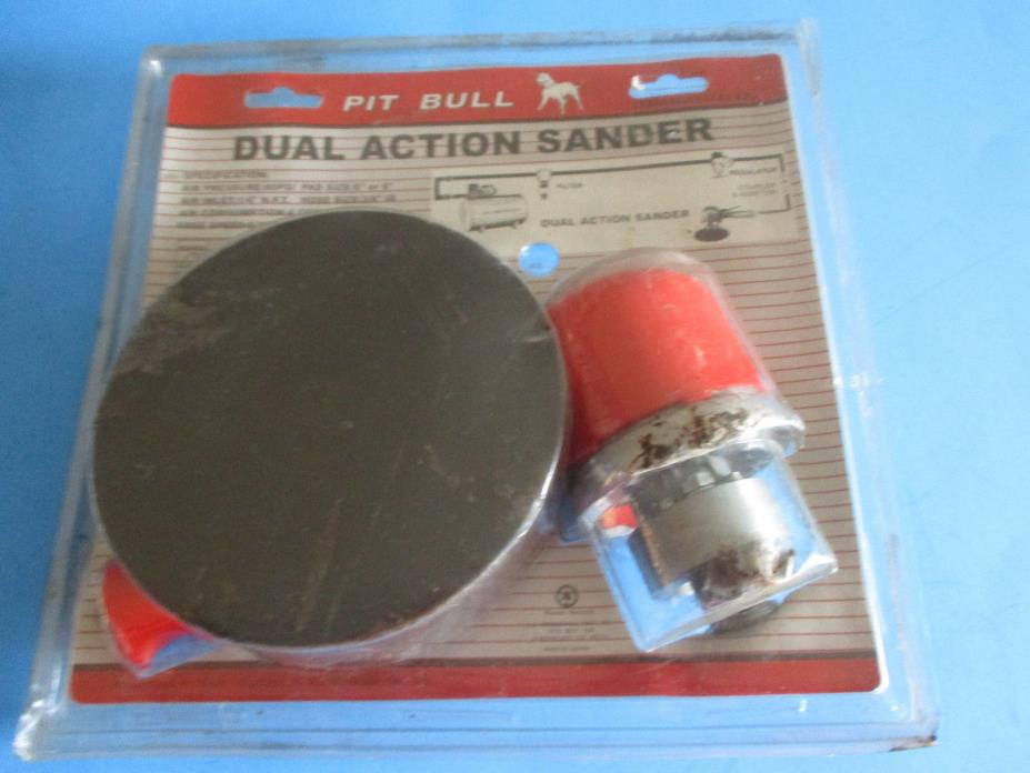 PITT BULL DUAL ACTION SANDER MODEL# TAIA0270 LOOKS UNUSED
