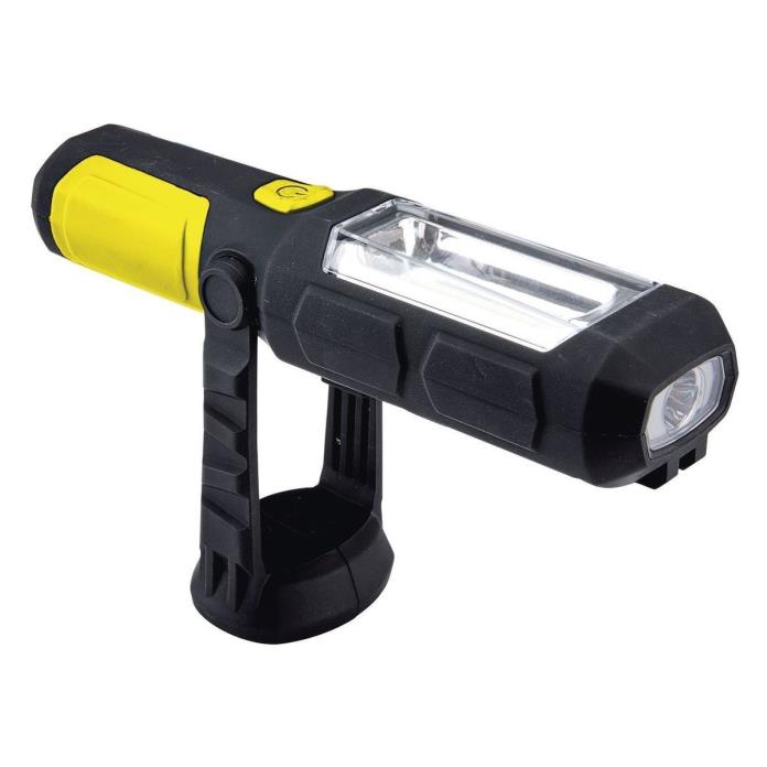 Portable Folding LED Work Light Bright Flashlight Magnetic Base 360° Swivel Hook