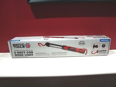 MATCO TOOLS 5 Watt COB LED Drop Work Light Rechargeable RWL5000A NIB NEW 2018