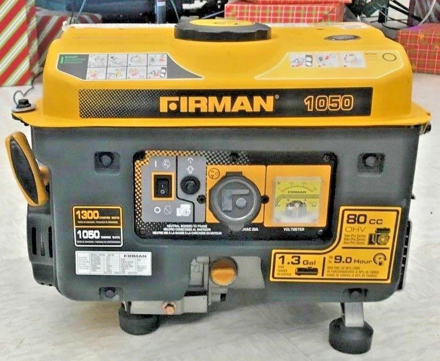 Firman P01001 1050W Generator (1300W Starting; 1050W Running)