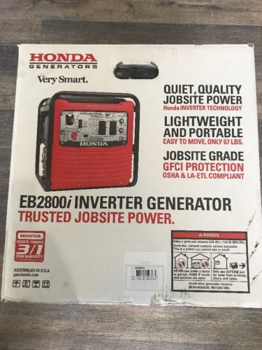 Honda EB2800i Inverter Generator NO SHIPPING TO PUERTO RICO