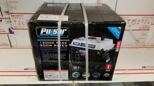 Pulsar 1200W Portable Two Cycle Gasoline 72cc Engine Generator PG1202S