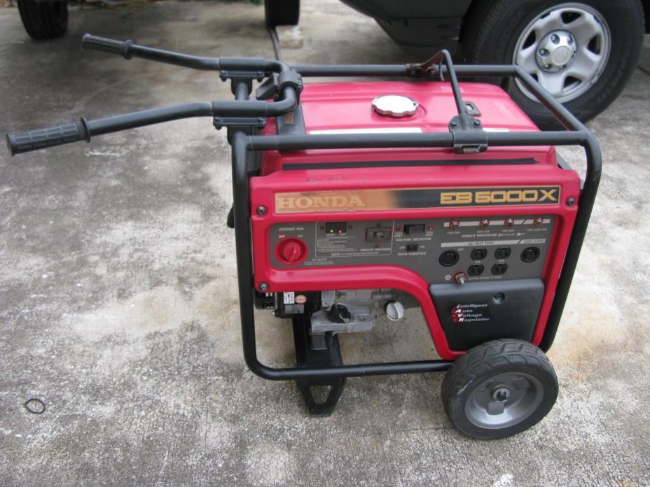 Honda EB5000X EB5000 5,000-Watt Gasoline Portable Generator
