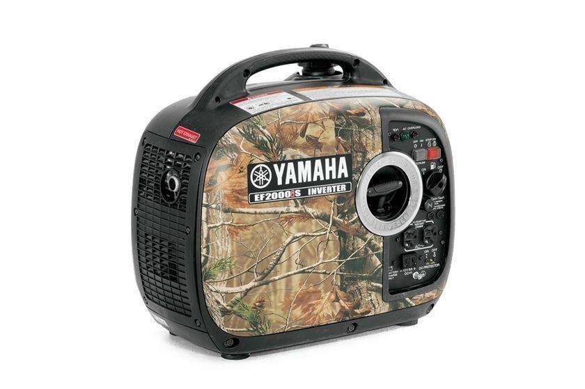 Yamaha EF2000iSCHV2 2000 Watt CAMO 2.5HP Generator Inverter EF2000is