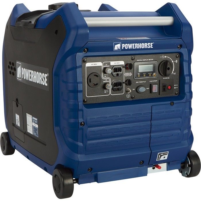 New Powerhouse Generator, 3500 Watt inverted, Electric Start Gas Powered