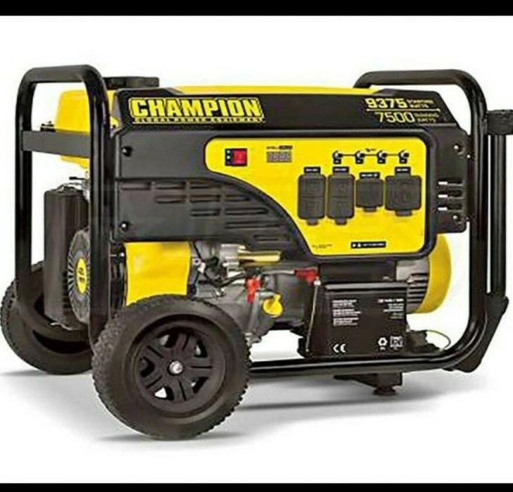 Champion Generator (100538)-  Brand New, Unopened!!! 9375/7500 watts FREE SHIP
