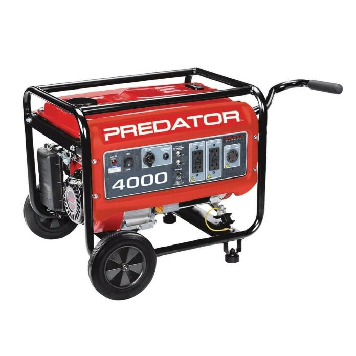 Predator 4000 Max Starting/3200 Running Watts, 6.5 HP (212cc) Generator EPA III