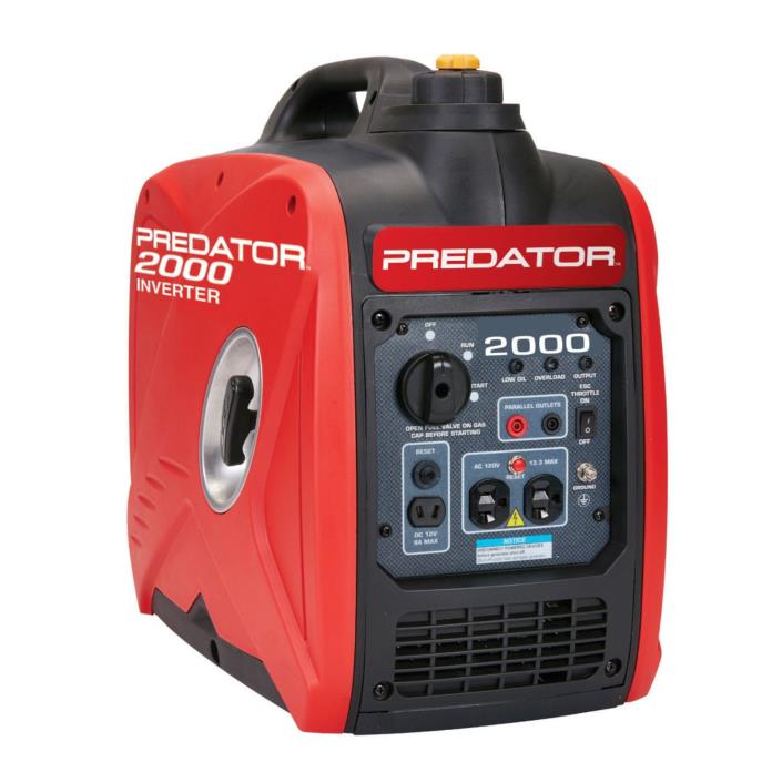 Predator Generator 62523 2000W Super Quiet Inverter Generator FREE SHIPPING!!!